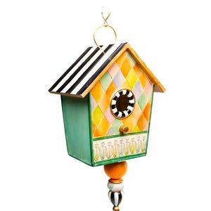 MacKenzie Childs Poplar Ridge Birdhouse
